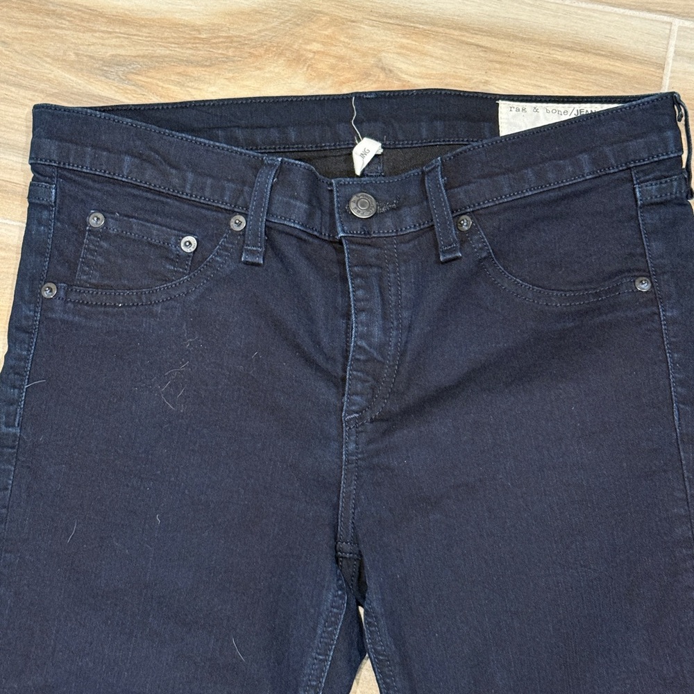 rag & bone Midnight Skinny High-Rise Legging Jeans sz 29 - Picture 4 of 10
